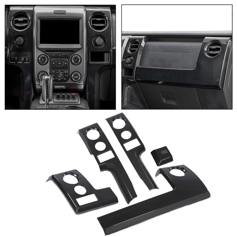 DOTCOM Center Console Dashboard Panel Cover Trim Bezels Compatible with
