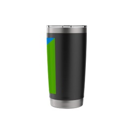Equatorial Guinean Flag Stainless Steel Insulated Tumbler