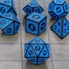 QMAY DND Dice Polyhedral Dice Set – 7 Pieces for
