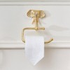 Melody Maison Metallic Gold Elephant Toilet Roll Holder 18cm x