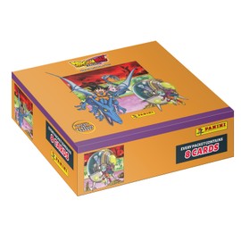 Panini Dragon Ball DAIMA Trading Cards - Scatola da 18 buste (8 carte) + 1 biglietto edizione limitata