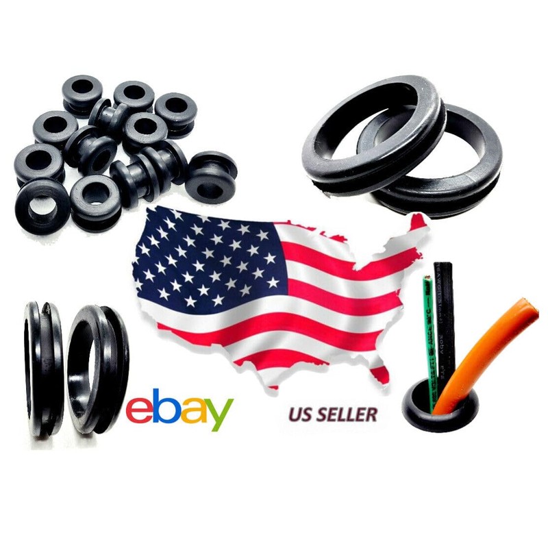 1/2" ID Rubber Washers 1" OD Spacers 1/8" Thick Gasket