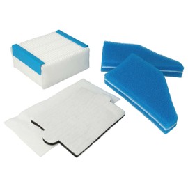 vhbw Filter-Set kompatibel mit Thomas Perfect Air Feel Fresh Staubsauger - 5x Ersatz-Filter
