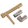 G3/4 Quick Coupler Key Brass Sprinkler Valve Key Stainless Steel