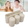Toothbrush Holder Wall Mounted Multi Functional Toothbrush Toothpaste Dispenser for