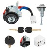Ignition Switch Cylinder Compatible for 2014-2016 Kia Forte W/ 2Keys,