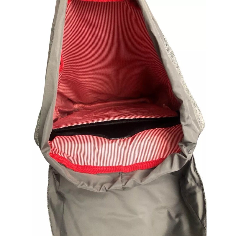 Herschel Supply Co. Retreat Backpack Gray Black Raven CrossHatch New