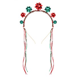 MOLOCH Mardi Gras Headband Glitter Mask Fleur De Lis Crown Hairband MARDI GRAS Letter Carnival Headpieces Fat Tuesday Costume Hair Accessory Gifts