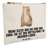 Mr. & Mrs. Panda M Make-Up Bag Cat Sitting, White,