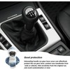 QIOON Mini Gear Shift Hoodie Shark Shift Knob Cover, Universal