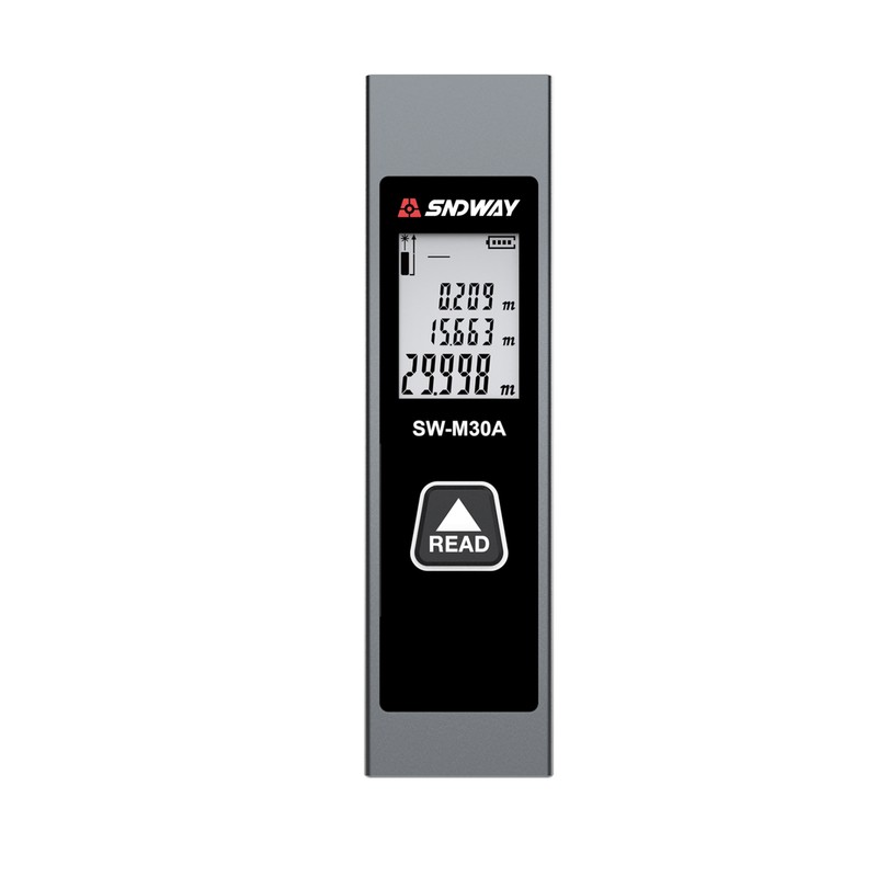 Laser Distance Meter Handheld Rangefinder Digital Distance Measuring Meter Indoor