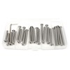 iExcell 25 Pcs M5 x 40/45/50/55/60 mm Stainless Steel 304