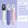 3 PCS Small Box Cutter, Small Utility Knife, Mini Pink