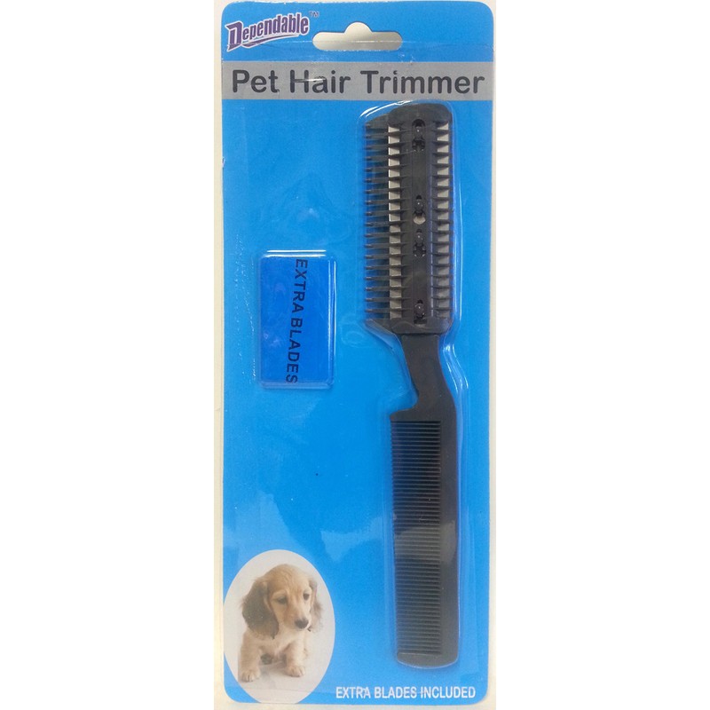 2-Pack Manual Pet Hair Trimmer for Dogs & Cats -