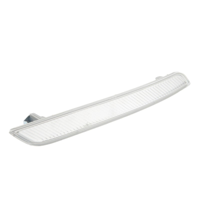 Front Bumper Reflector Clear White Improve Car Visibility Side Marker
