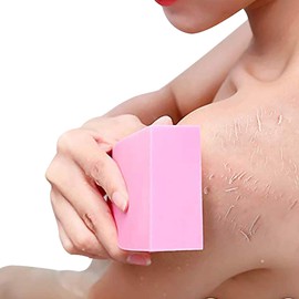 RICOCO Scouring Sponge, Pore Cleaning, Exfoliating, Sea Cotton, Soft Shower Brush, Gentle Scuff Rubber, Bath Products, Bath Products, Body Sponge, Promotes Circulation, Unisex, Set of 2