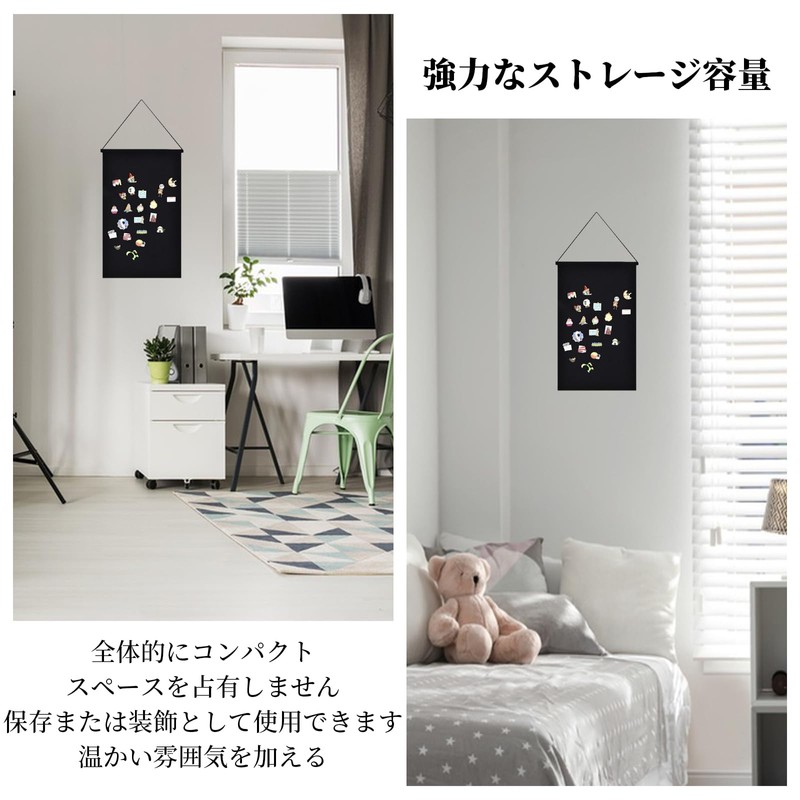 ZHEJIA Large Capacity for Brooches and Can Badge Storage, Wall