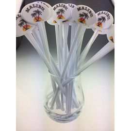 10 Malibu Cocktail Stirrers