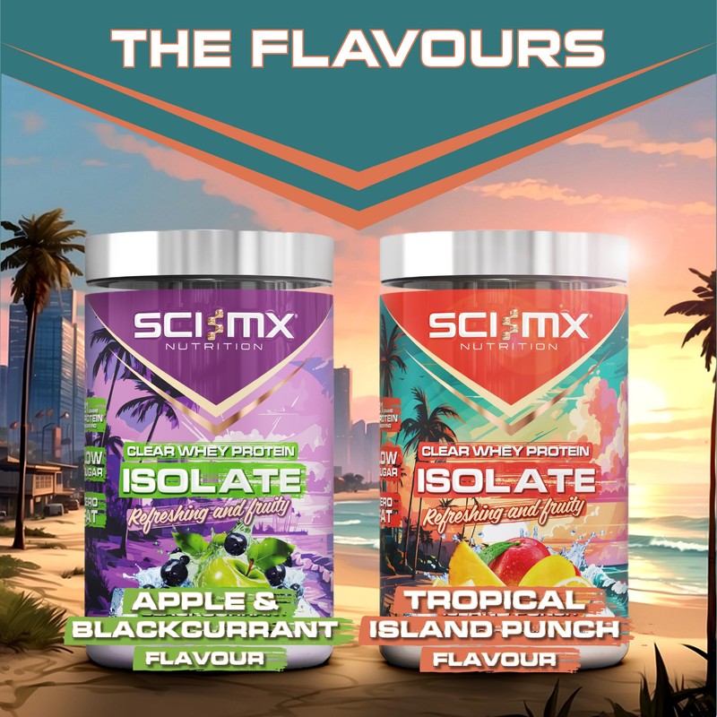 SCI-MX Clear Whey Isolate Protein - Tropical Flavour - Lean