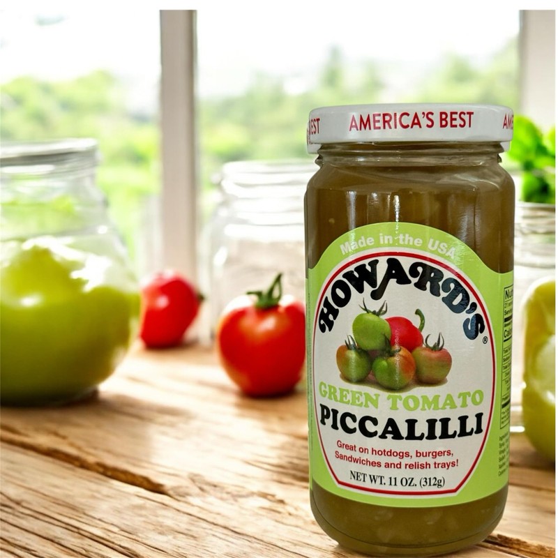 Howard’s Green Tomato Piccalilli 11 oz (312g) | Classic Relish