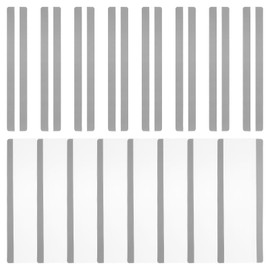 PATIKIL 16Pcs Guided Reading Highlight Strips, 2 Sizes Colored Overlay Highlight Bookmarks, Reading Tracking Rulers Helps with Dyslexia, Transparent