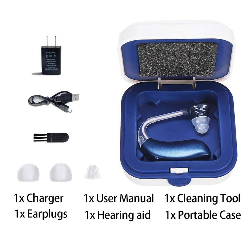 Rechargeable Sound Amplifier Voice Enhancer Device and Personal Audio Amplifier