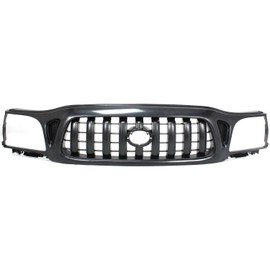 Evan-Fischer Grille Assembly Compatible with 2001-2004 Toyota Tacoma Paintable Shell and Insert 4WD