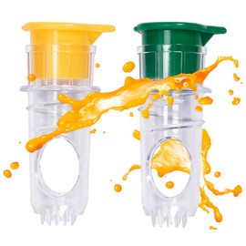 Lemon Squeezer, 2 Pieces Lemon Squeezer Hand Press, Lemon Juice Pourer Juicer for Oranges, Lemons and Other Citrus Fruits