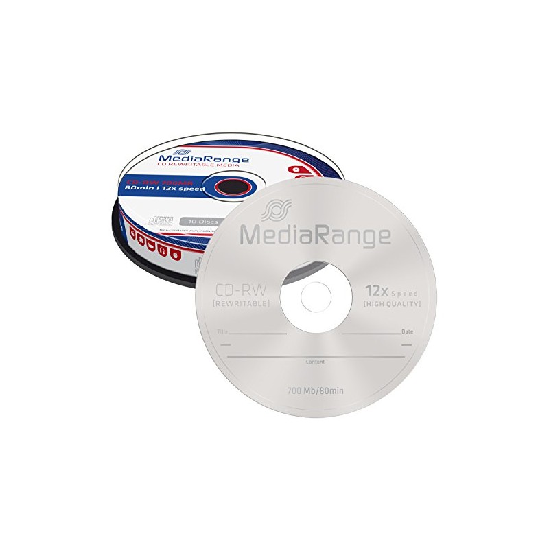 MediaRange MR235 Rewrite – CD CD-RW Virgin (CD-RW, 700 MB,