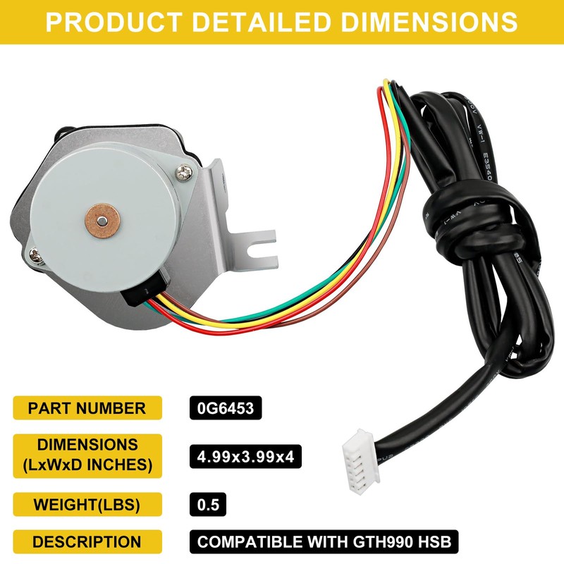 Stepper Motor Assembly 0G6453 0G6454 for GENERAC Guardian - Compatible