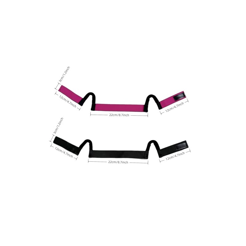 3 bandas elásticas para pelucas, sin dolor, para sujetar las