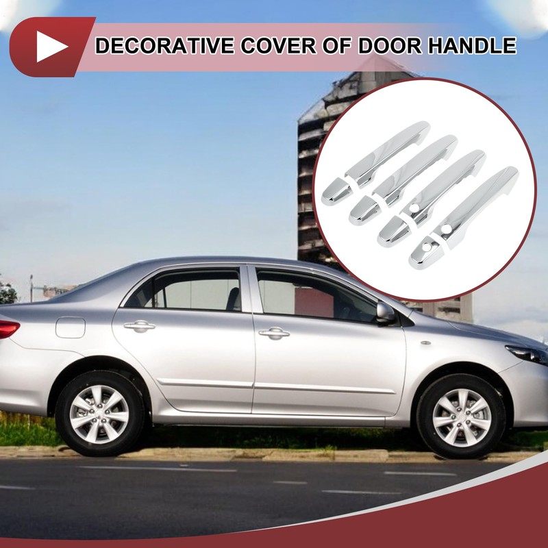 HEROFFIX 1 Set Car Door Handle Cover for Honda CR-V