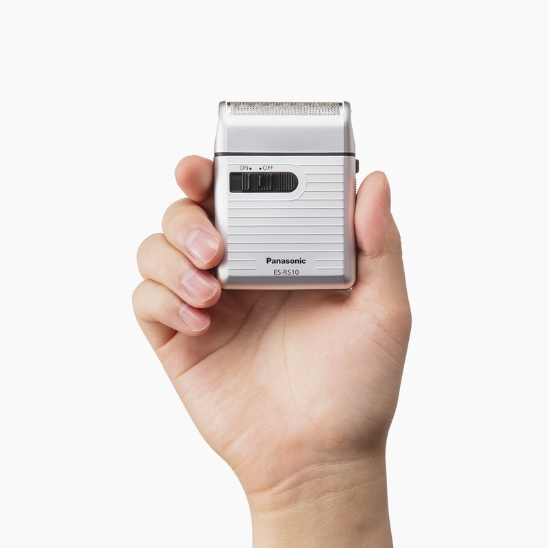 Panasonic Men's Shaver for Traveler ES-RS10-S Silver | DC3V (2