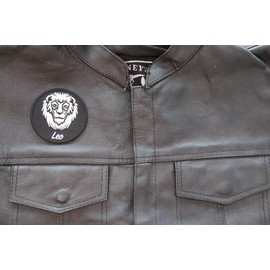 Leo Patch - Iron on - Embroidered