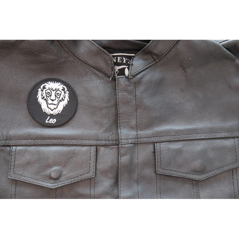 Leo Patch - Iron on - Embroidered