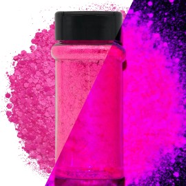 Vivid Neon Chunky Mix Glitter Set 24 Colors Fluorescent Effect  for Nail Art and Resincolor: Set3-24 mix colors/Glitter
