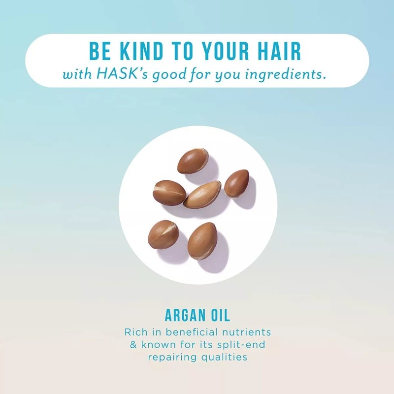 Hask Ampolleta Reparadora Con Aceite De Argan Hask 18 Ml