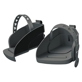 POLISPORT 8634400031 Replacement Footrest + Straps for Joy Chair in Anthracite Grey, Charcoal Grey