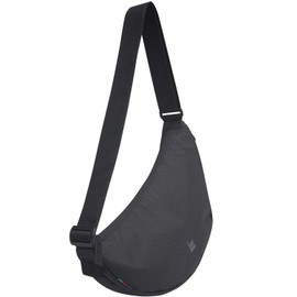 GOT BAG Moon Bag Crossbody Bag Small Black, black