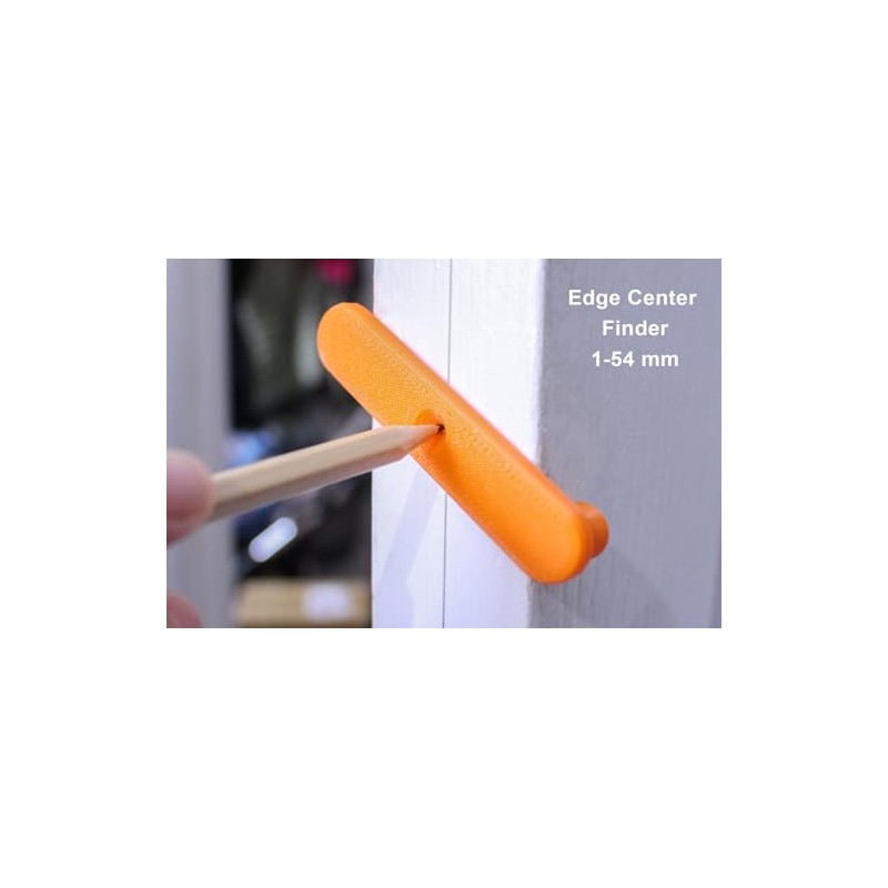 Decoralin Door Handle Jig Spindle Marking Template, 45mm, 57mm and