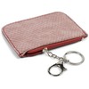 styleBREAKER 05050096 Key Case with Snake Pattern Structure and Zip,
