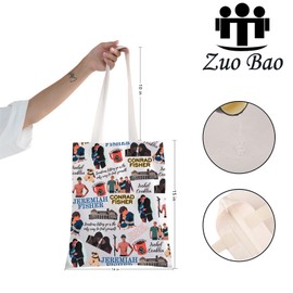 Zuo Bao TSITP Inspired Gift TSITP Polar Bear Summer Vibes Tote Bag Drama TV Show Inspired Gift (Hot Cocoa)