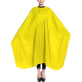 Hair Cutting Cape Salon Hair Stylist Apron Cape for Salon/Home – Yellow