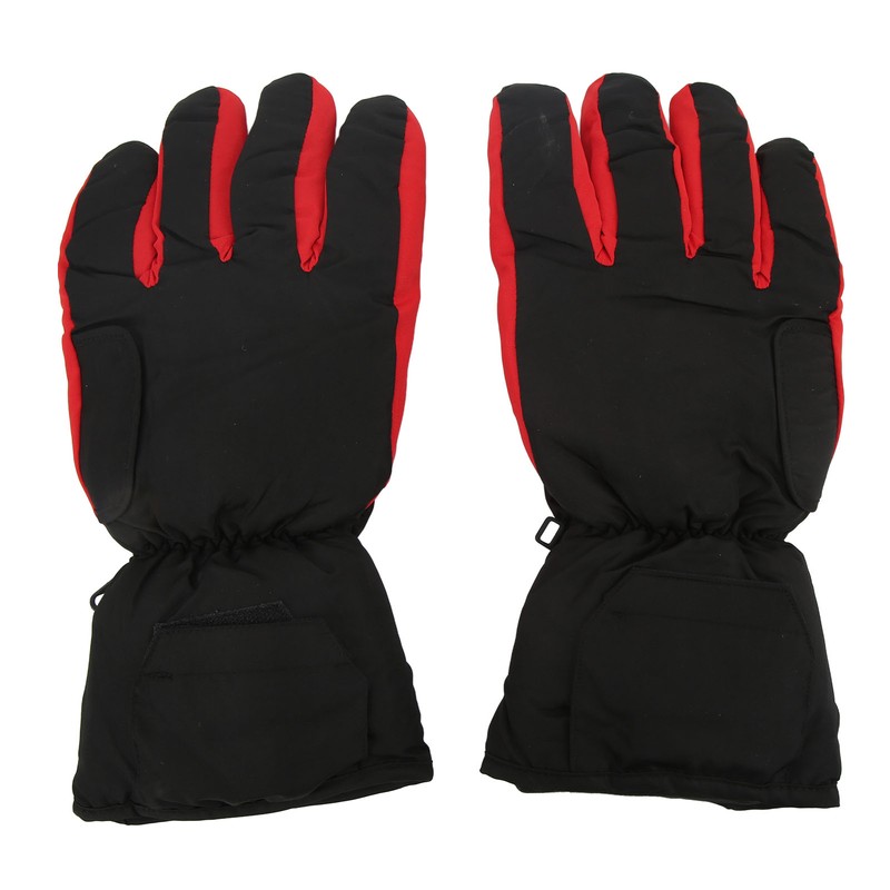 Electric Heated Gloves Polyester Waterproof Battery Powered Winter Heated Gloves