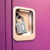 BeskooHome 2 Pack Combination Padlocks, Resettable 4-Digit Gym Locker Padlocks,