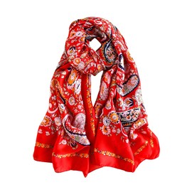 YMXHHB Silk Scarf 100% Mulberry Silk Fashion Scarves Long Lightweight Shawl Wrap