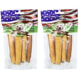 (2 Pack) Best Buy Bones Nature's Own Moo Tails Pet Chews