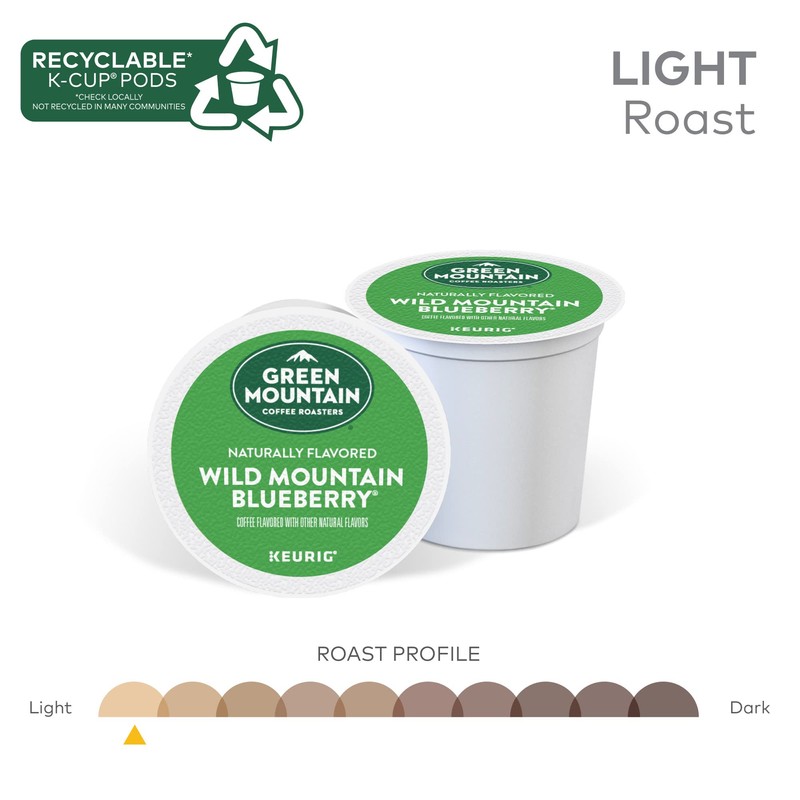 Green Mountain Coffee Roasters Wild Mountain Blueberry Keurig Single-Serve K-Cup