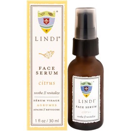 LINDI SKIN Face Serum Citrus - Ultimate Moisture and Comfort To Restore Your Skin Immediately - Reduce Facial Rash, Redness, and Itching - Relieves Uncomfortable Effects of Chemo Rash (1 fl oz)