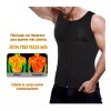 Blueroad Faja Chaleco Con Cierre Para Hombre Térmico Neopreno Gym